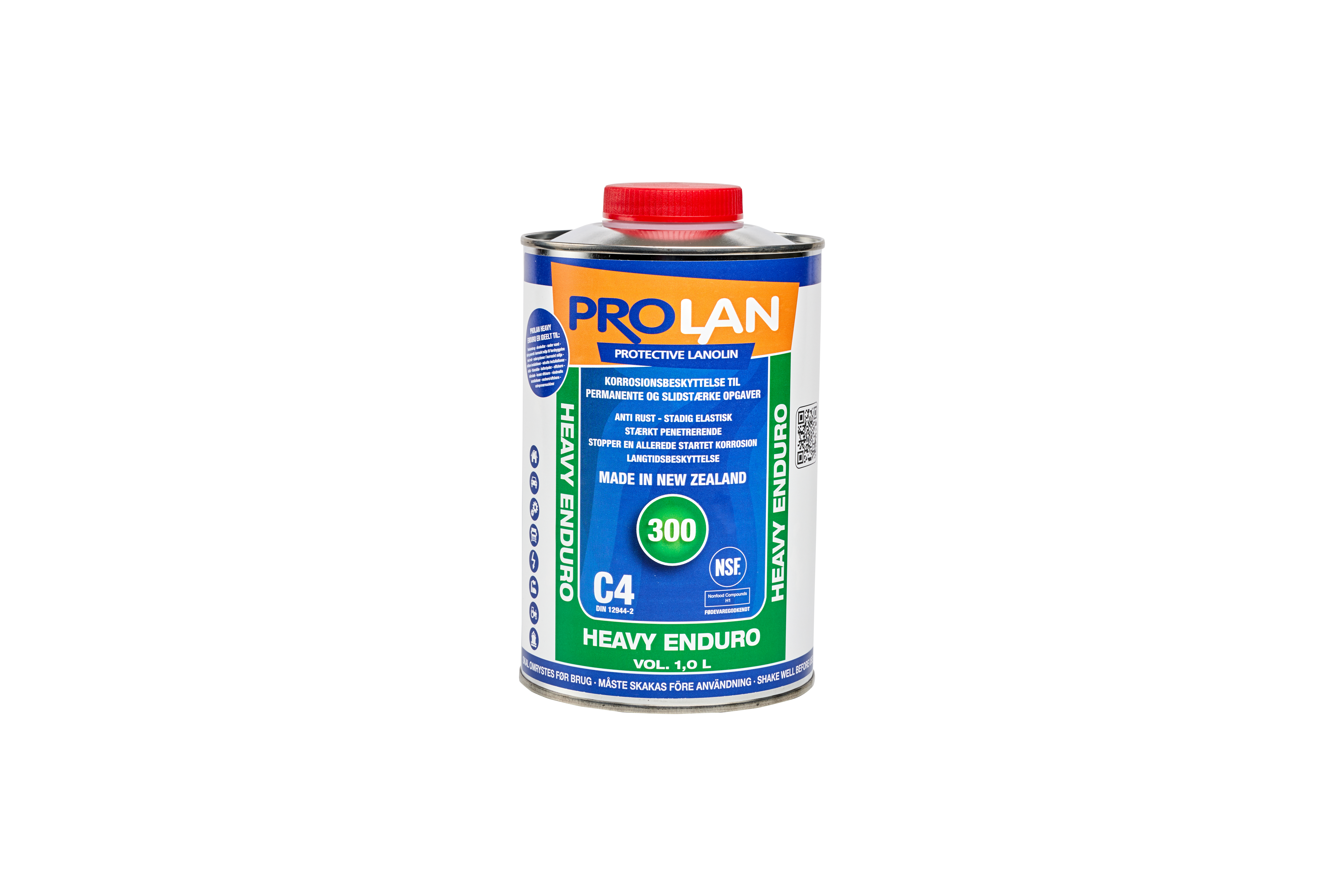 Prolan Care Enduro 1 liter lanoline voor paarden, ideaal voor huid- en vachtverzorging, hoefolie, lederonderhoud en natuurlijke bescherming tegen dazen en vliegen.
